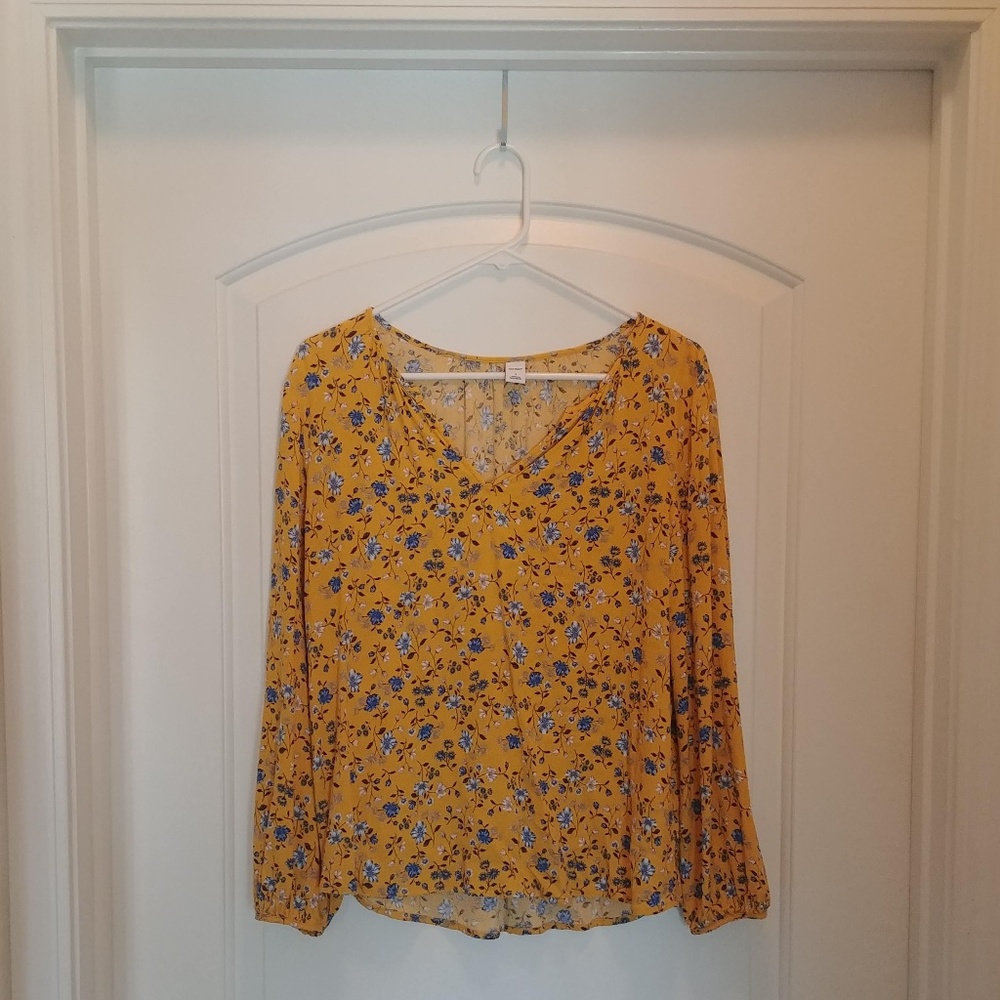 Old Navy Peasant Blouse Size Small